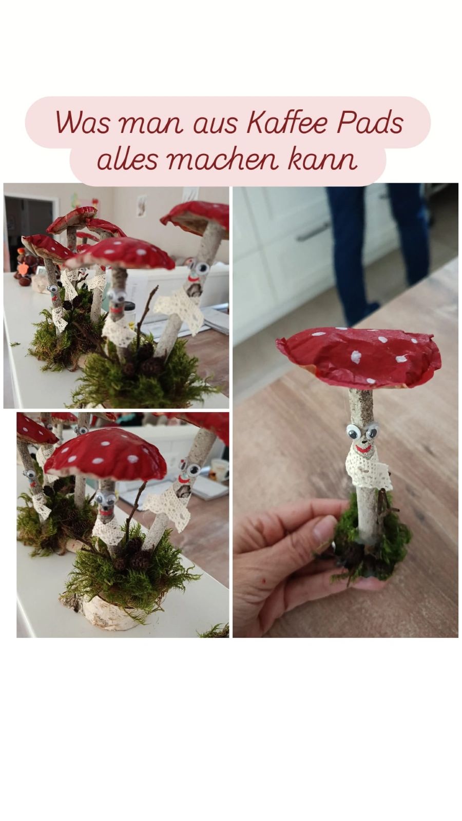 Pilze basteln
